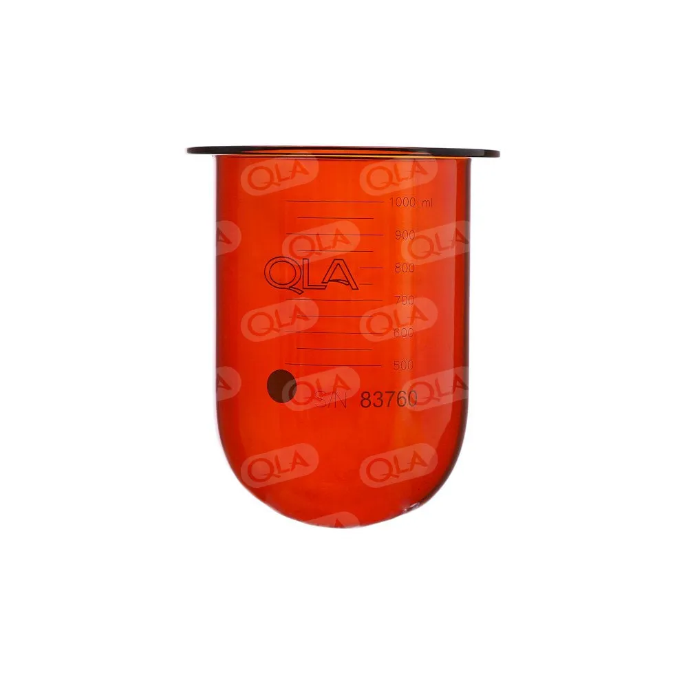 1000mL Amber Glass Vessel, Caleva compatible