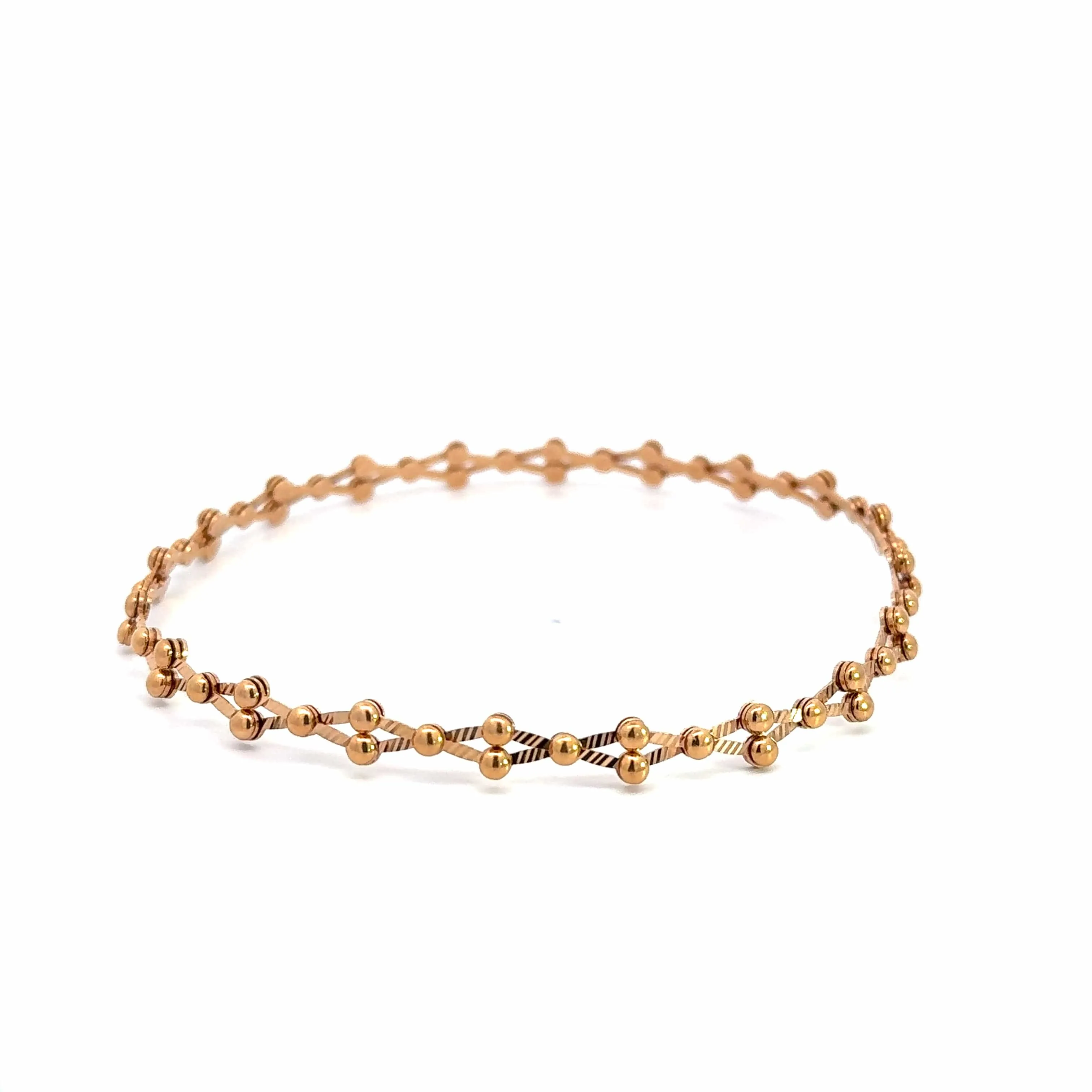 18k Yellow Gold Expandable Bracelet