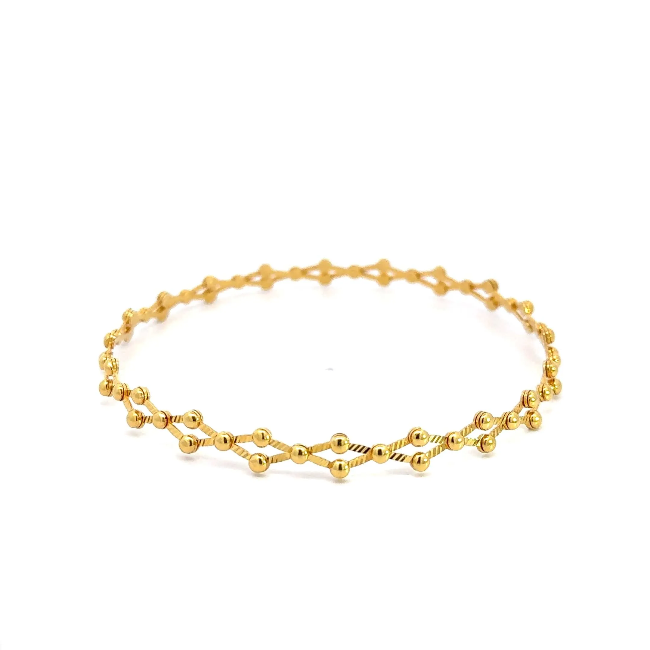 18k Yellow Gold Expandable Bracelet