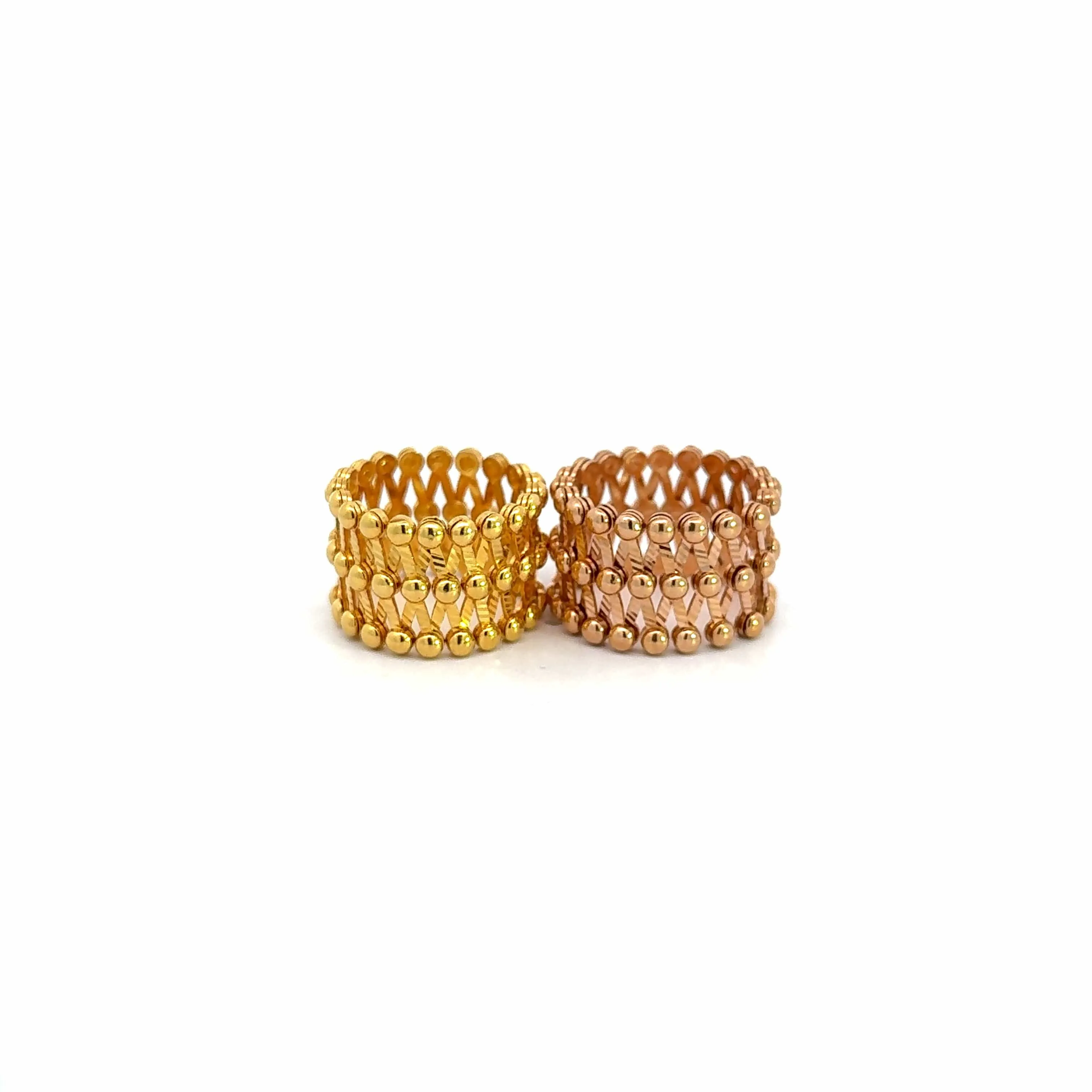 18k Yellow Gold Expandable Bracelet