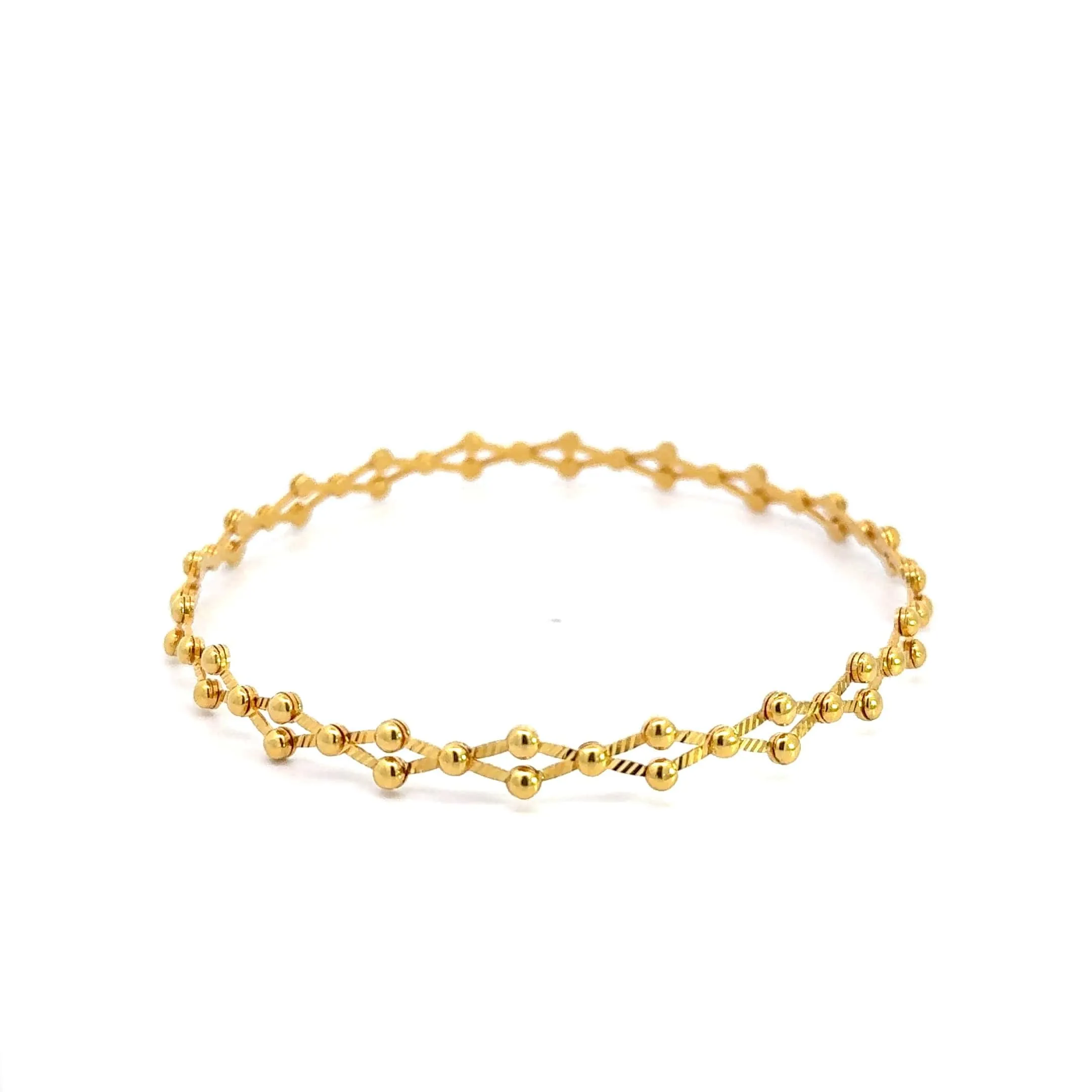 18k Yellow Gold Expandable Bracelet