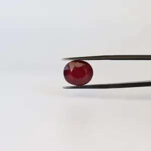 7mmx11.7mm Oval Ruby Stone