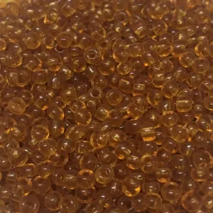 8/0 Transparent (50g) - Amber Brown