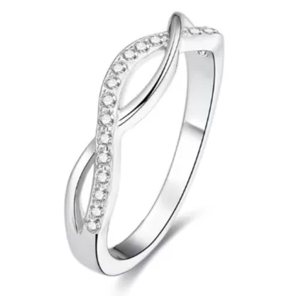 925 Sterling Silver Twist Ring