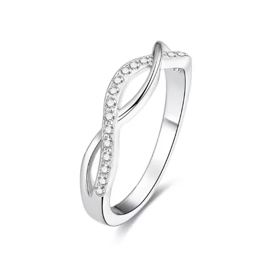 925 Sterling Silver Twist Ring