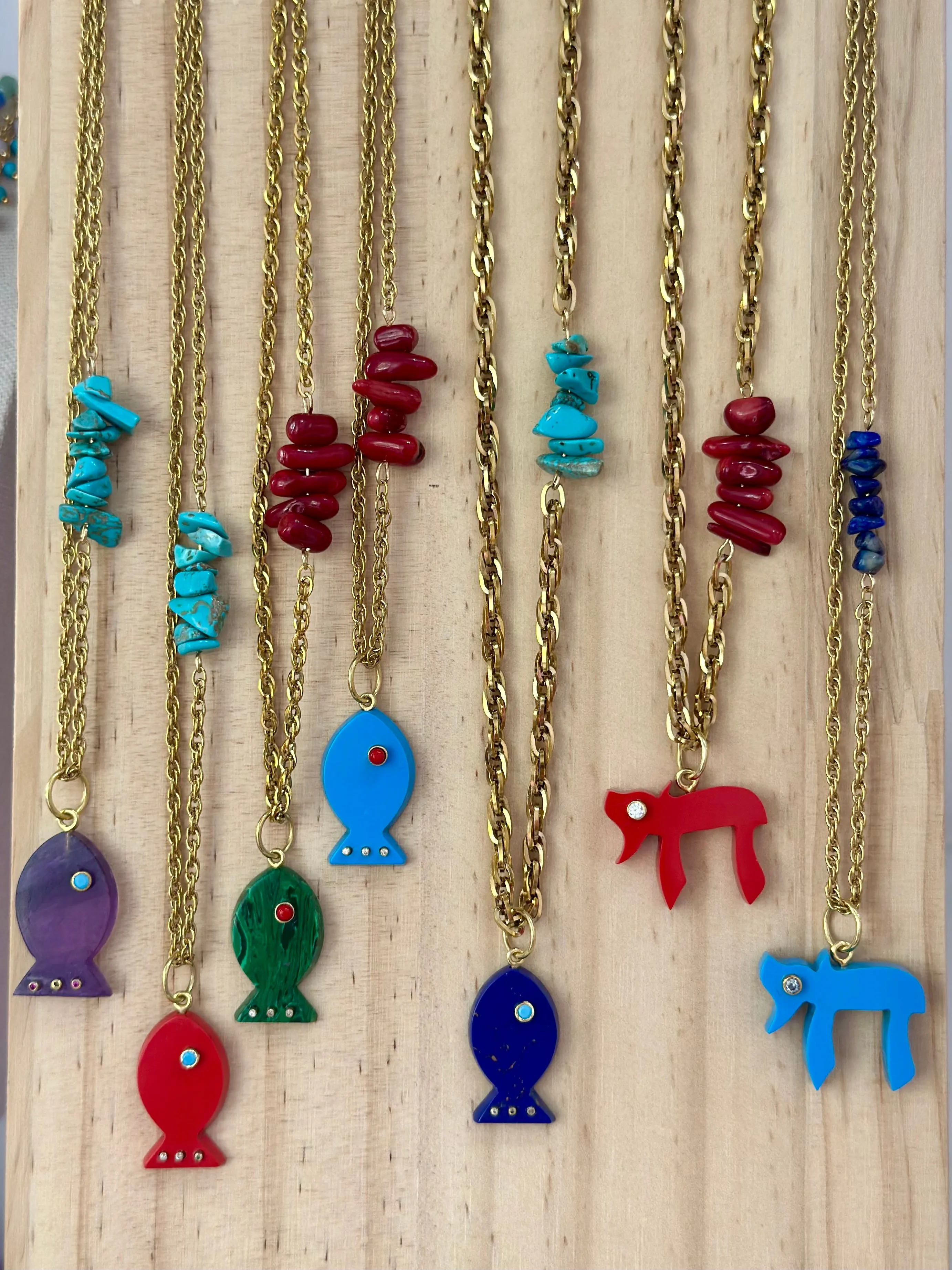 Amalfi Lucky  CHAI necklace turquoise