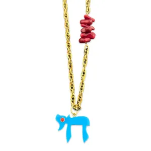 Amalfi Lucky  CHAI necklace turquoise