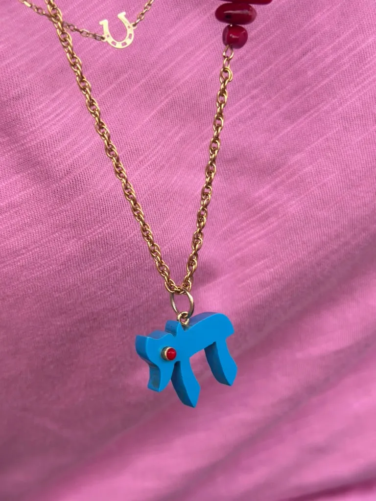 Amalfi Lucky  CHAI necklace turquoise
