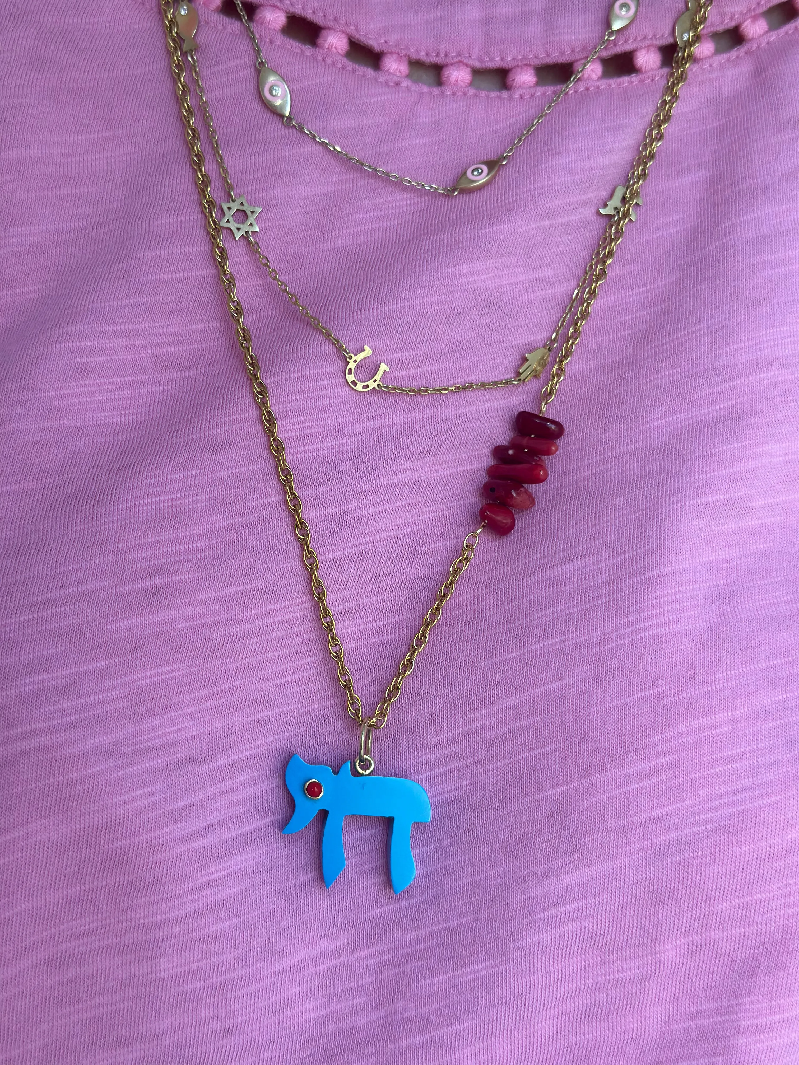 Amalfi Lucky  CHAI necklace turquoise