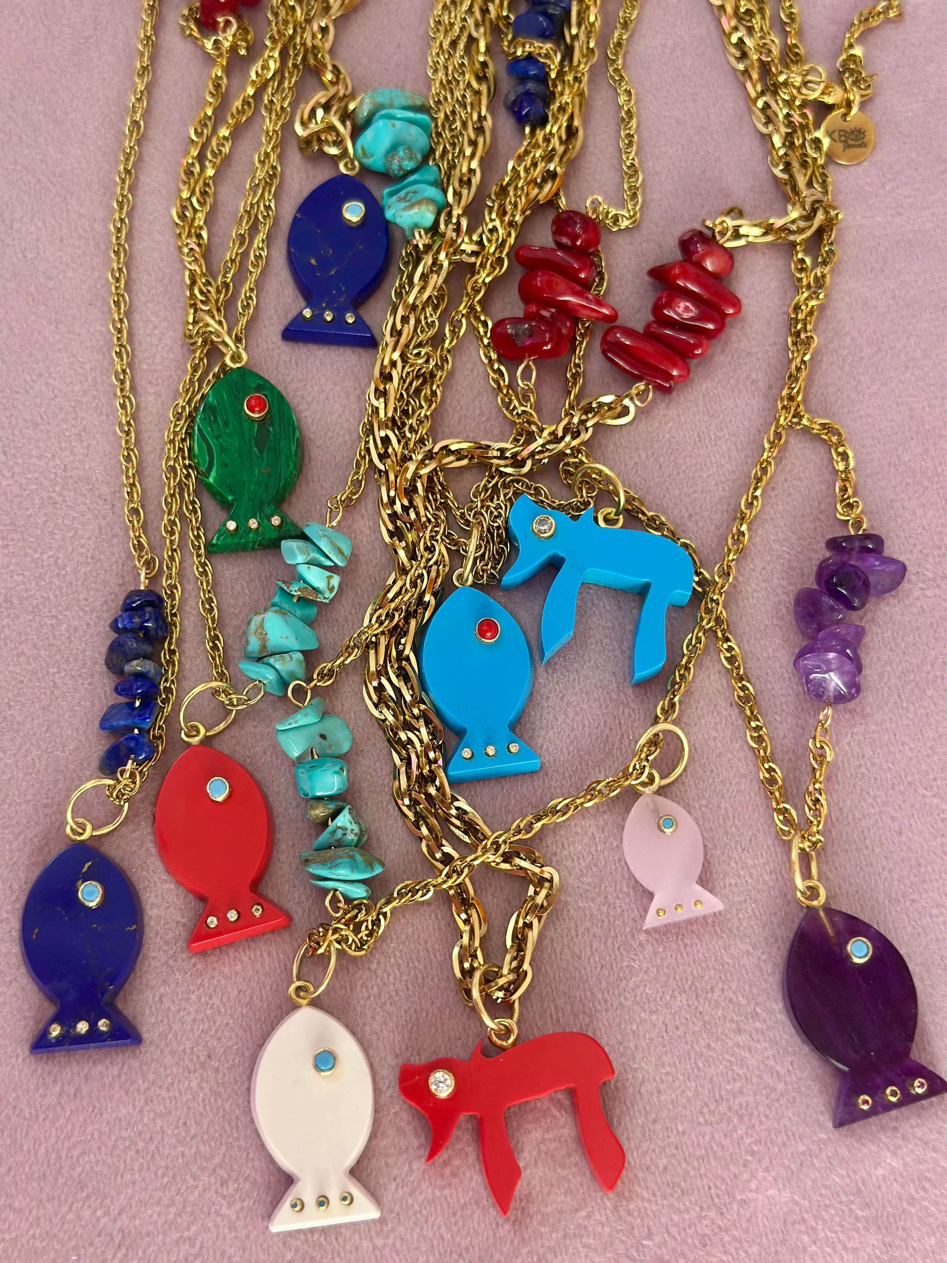 Amalfi Lucky  CHAI necklace turquoise