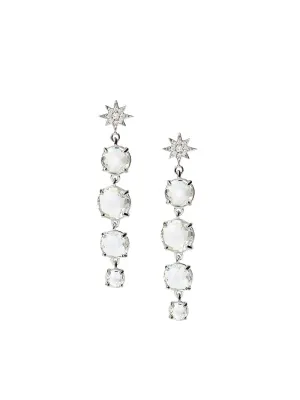 Aztec North Star Drop Earrings