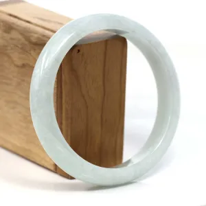 Baikalla™ "Classic Bangle" Genuine Burmese Jadeite Jade Bangle Bracelet (65.80mm) #T225