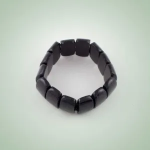 Black jade tablet Bracelet