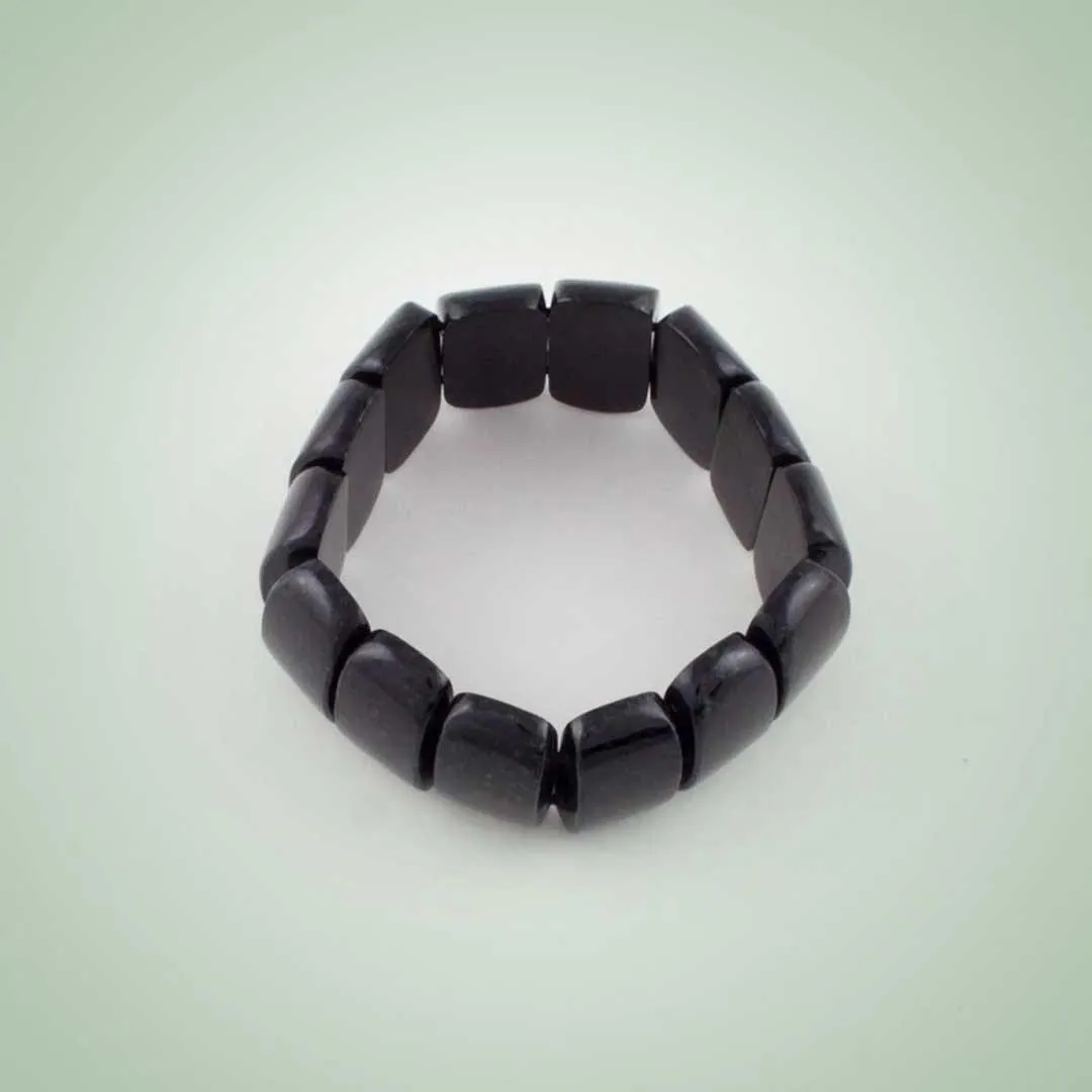 Black jade tablet Bracelet