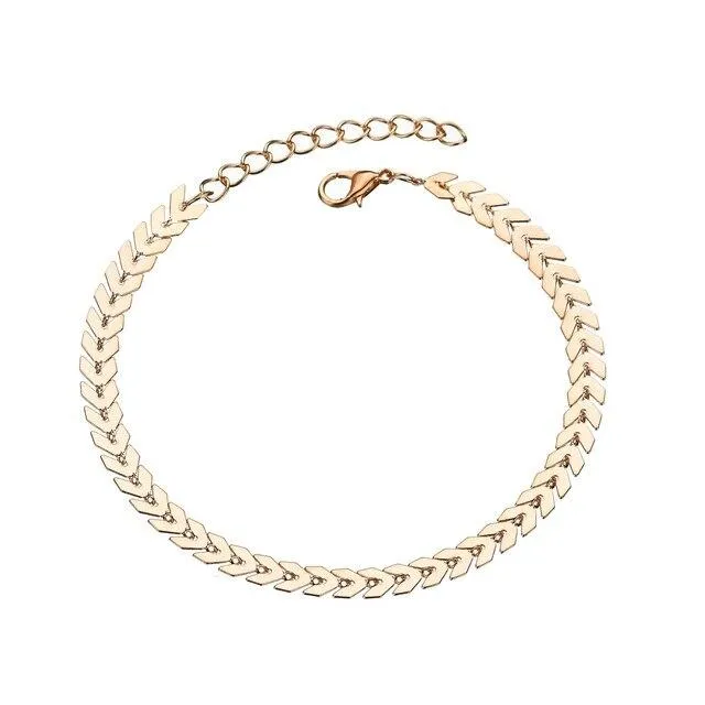 Bohemian Arrow Style Anklet