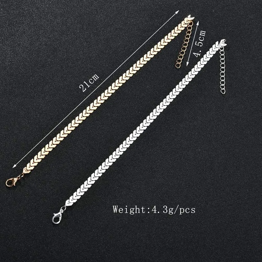 Bohemian Arrow Style Anklet