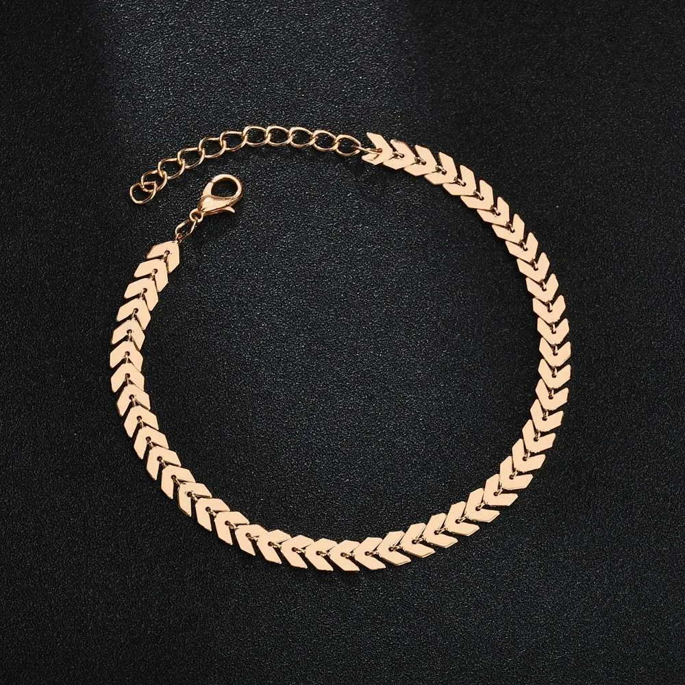 Bohemian Arrow Style Anklet
