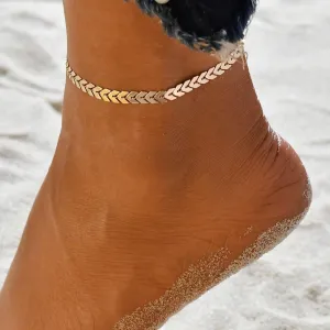 Bohemian Arrow Style Anklet