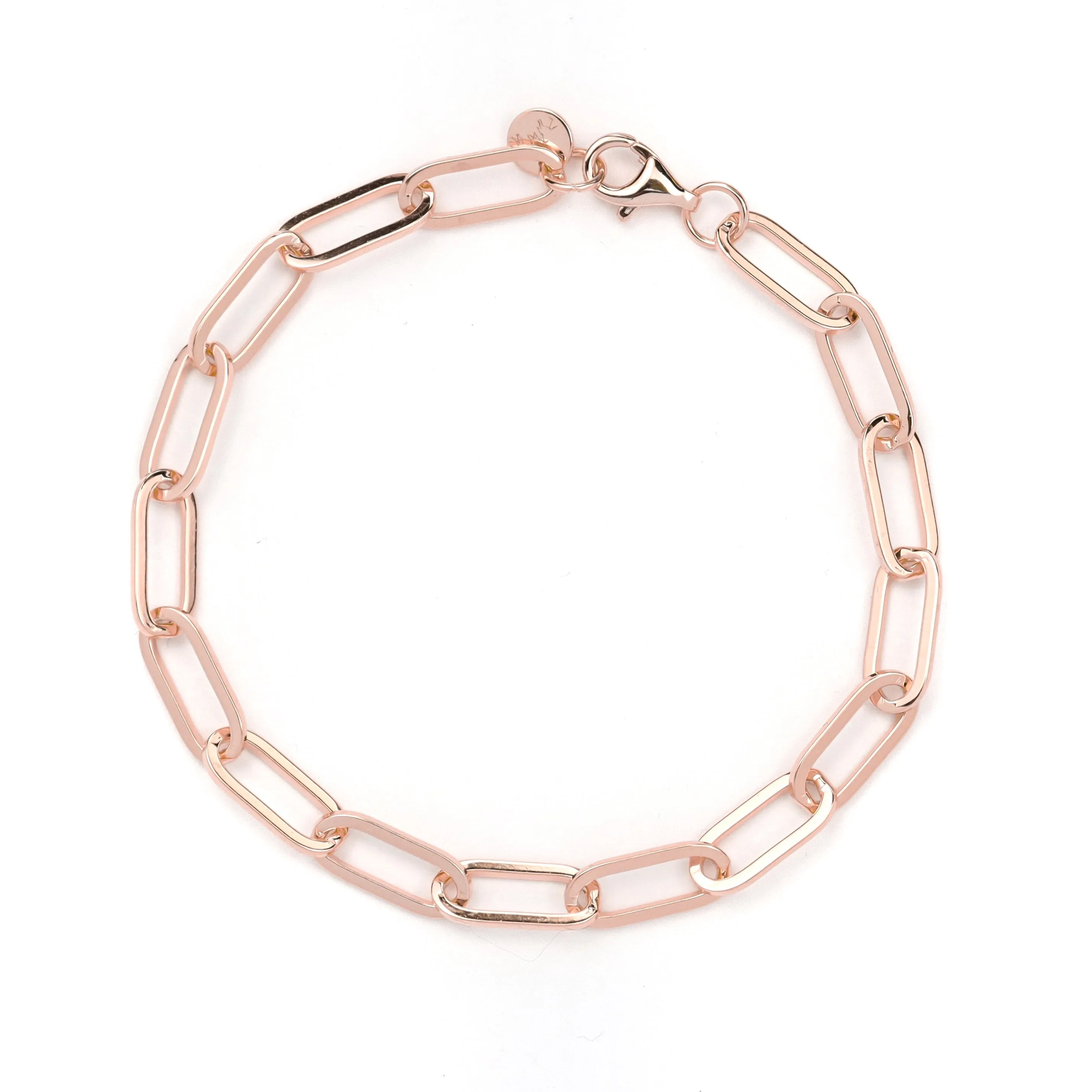 Bracelet ~ Sterling Collection ~ Paper Clip Chain