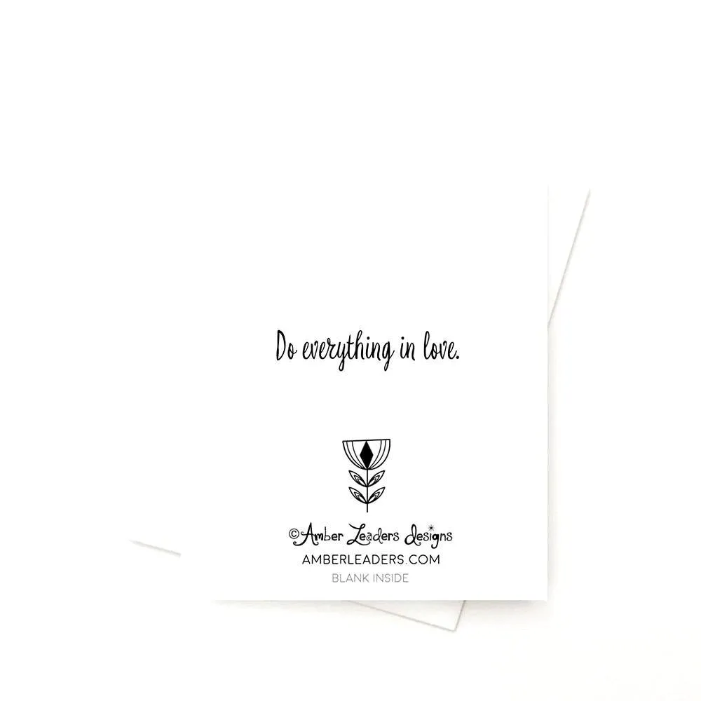 Card - All Occasion - Monstera Adansonii by Amber Leaders Designs