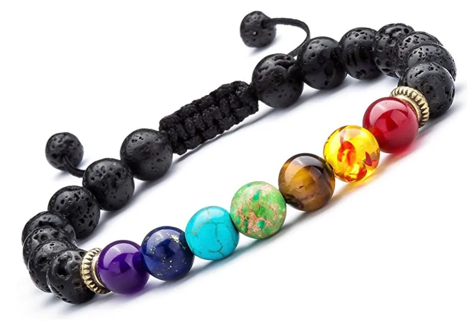 Chakra Aromatherapy Diffuser Bracelet