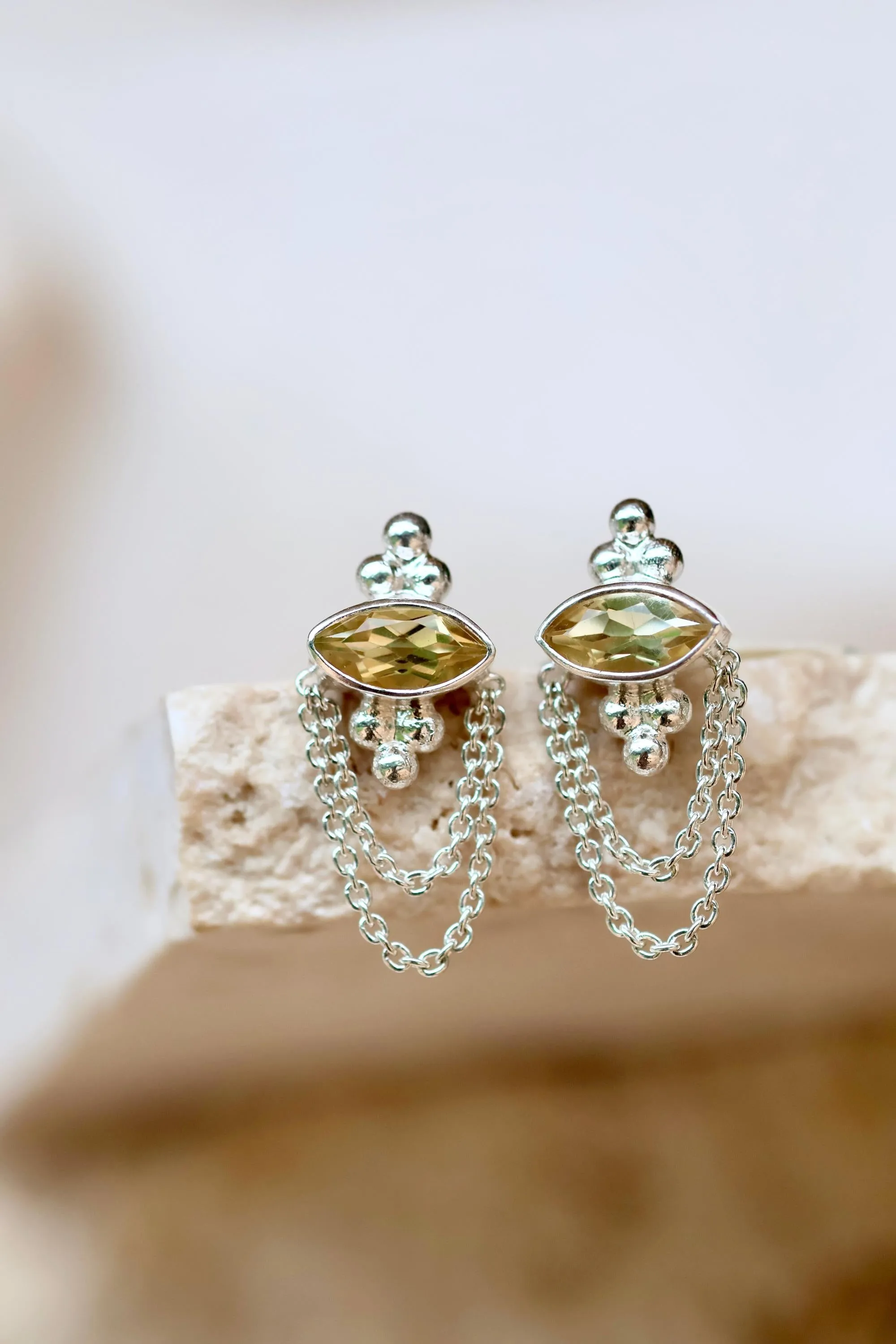 Chloe Silver Citrine