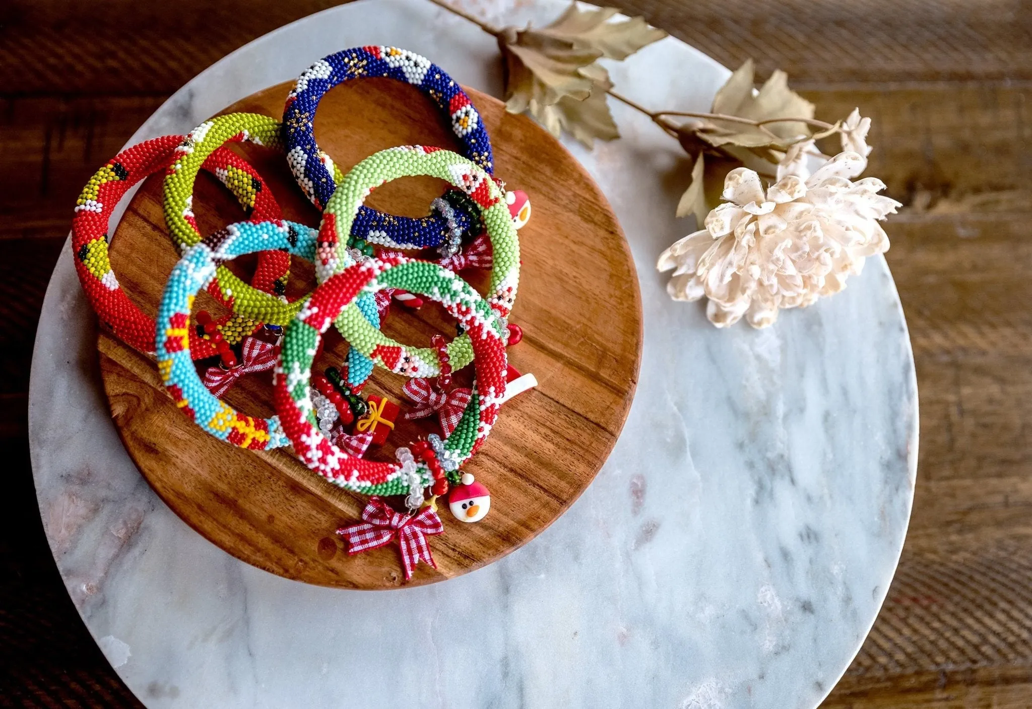 Christmas Stacking Bangles