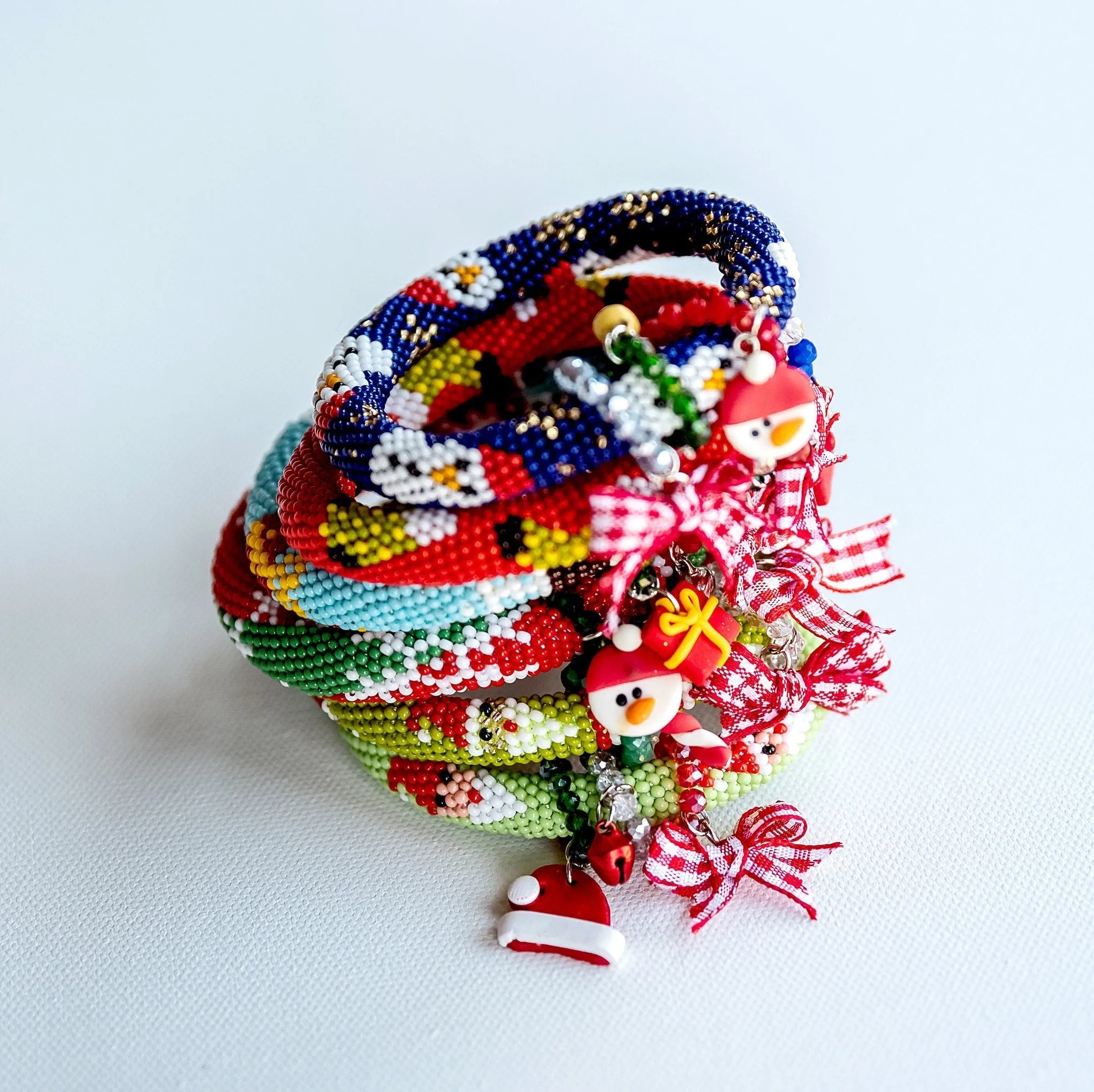 Christmas Stacking Bangles