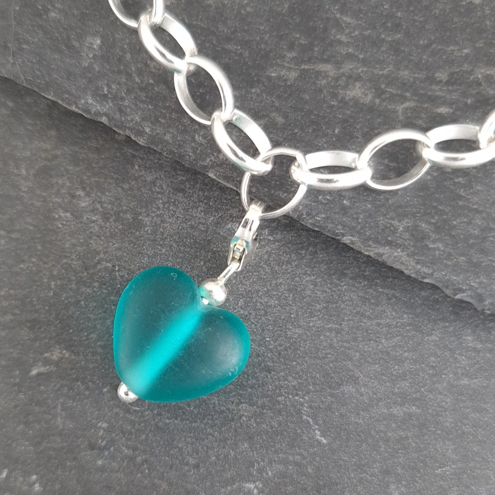 Cora Heart Clip on Charm - Velvet & Gloss Collection