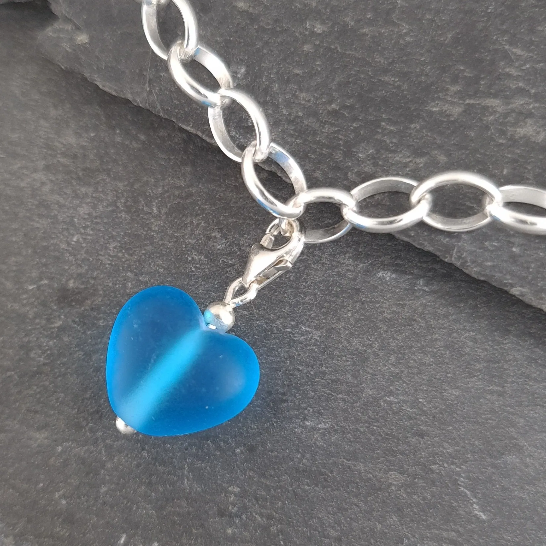 Cora Heart Clip on Charm - Velvet & Gloss Collection