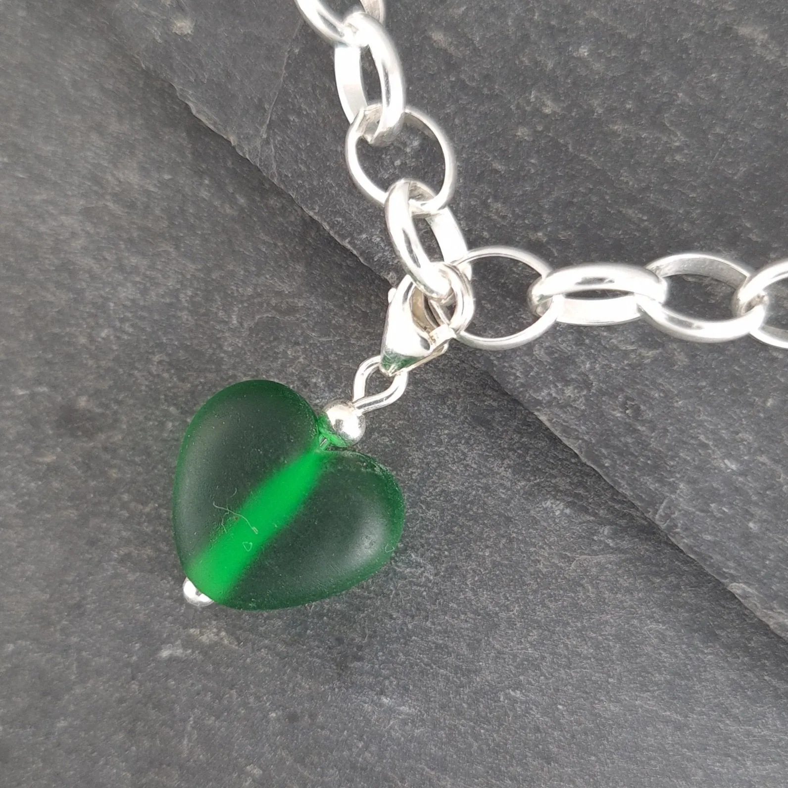 Cora Heart Clip on Charm - Velvet & Gloss Collection