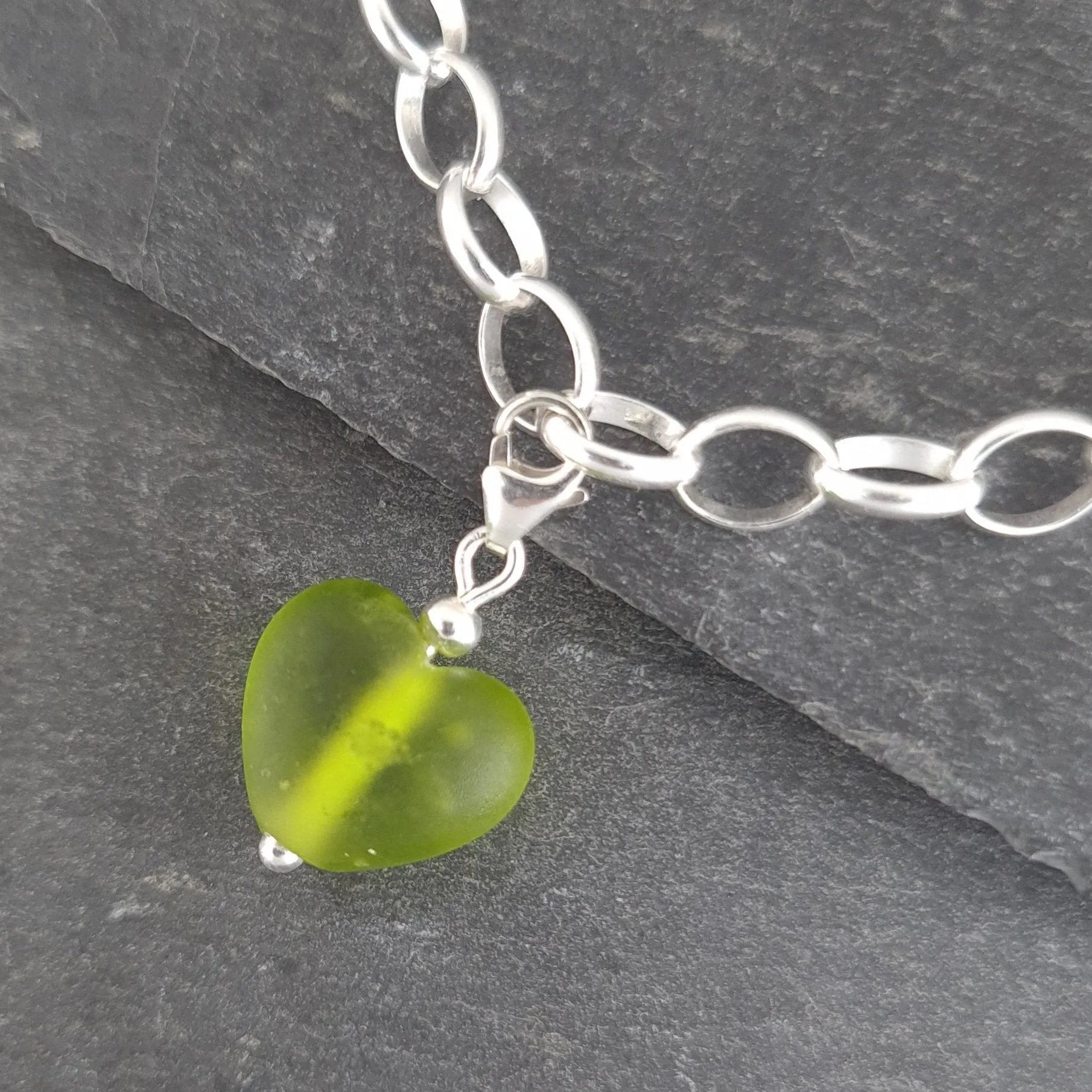 Cora Heart Clip on Charm - Velvet & Gloss Collection