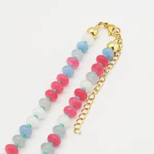 Coral Gemstone Necklace