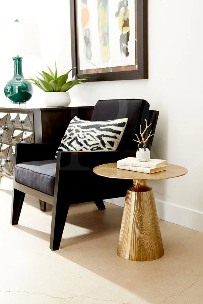 Cyan Design 10628 Oregonia Side Table - Brass