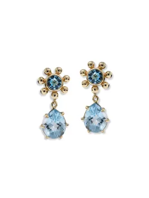 Dew Drop Marine Earrings