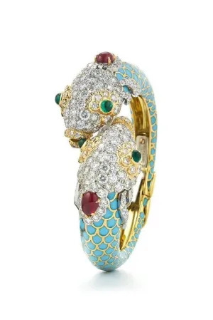 Diamond Pisces Bracelet