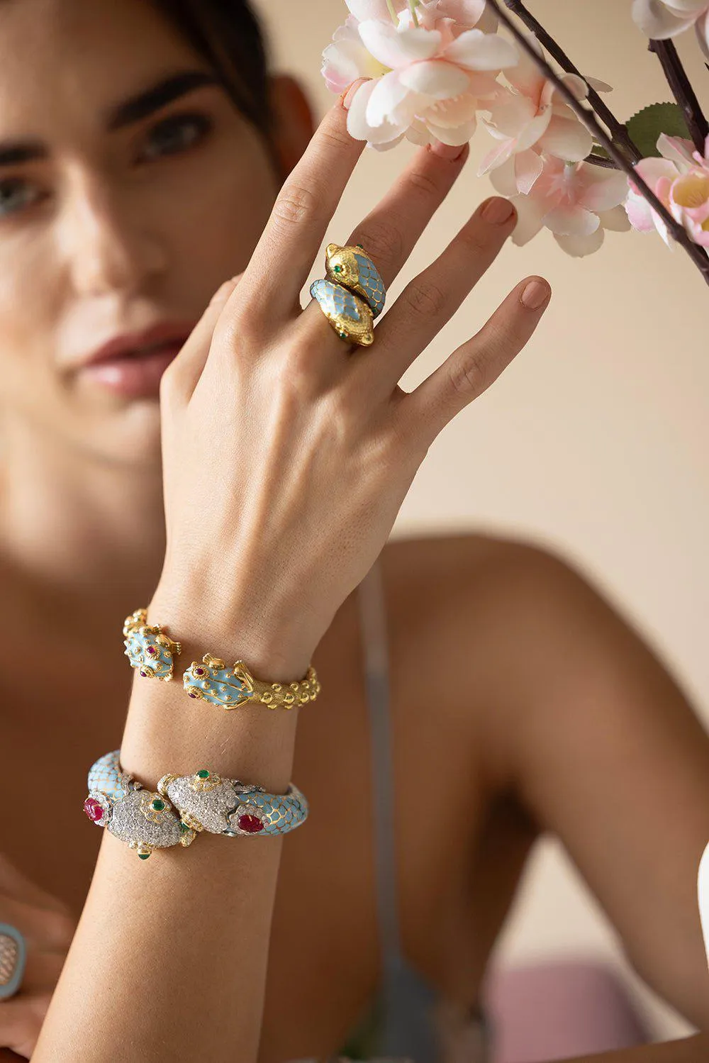 Diamond Pisces Bracelet