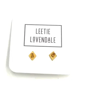 Diamond Topaz Deadstock Earrings