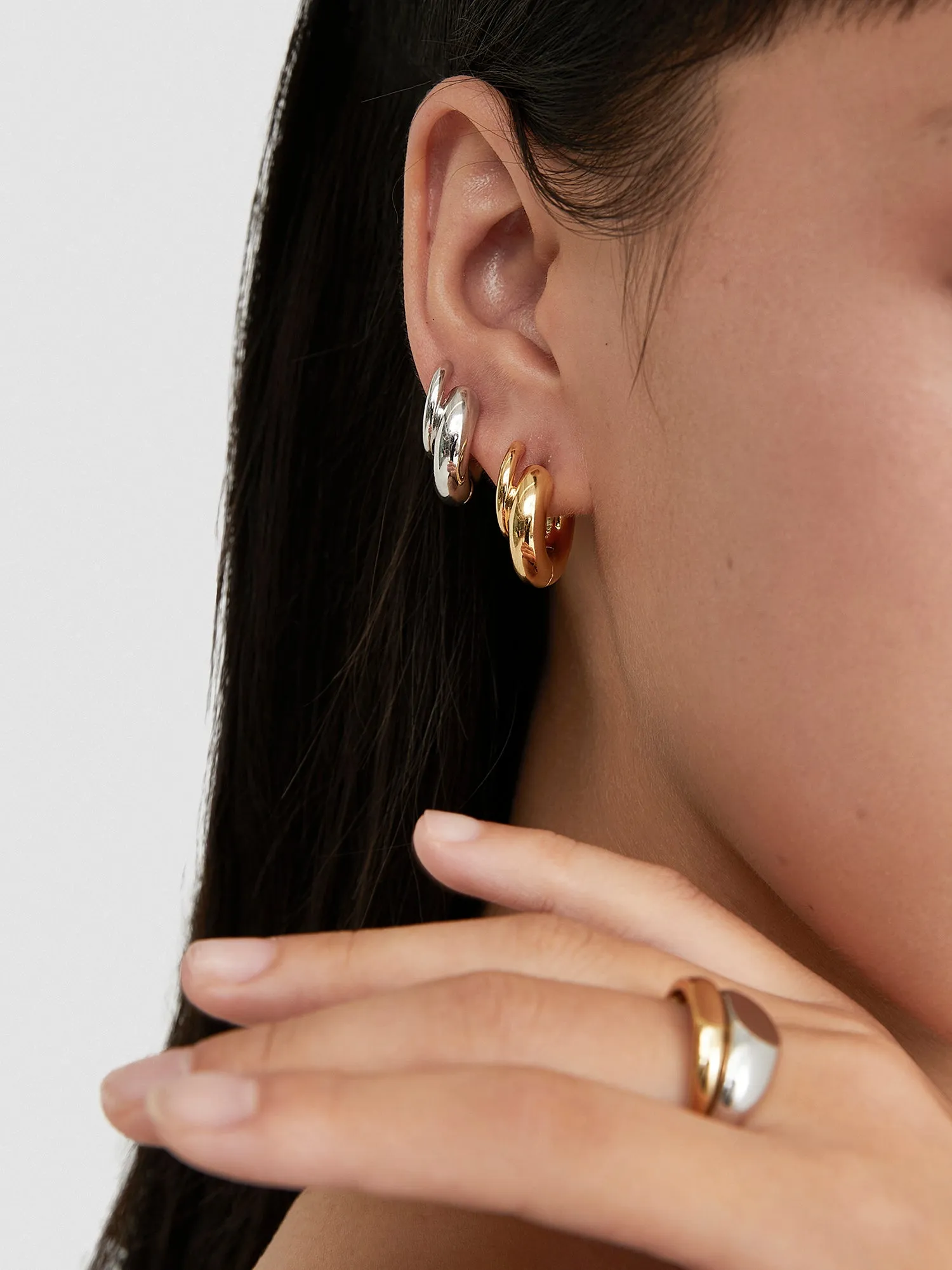 Double Hoop Earrings
