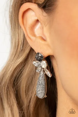 Earrings DIY Dazzle - Silver E436