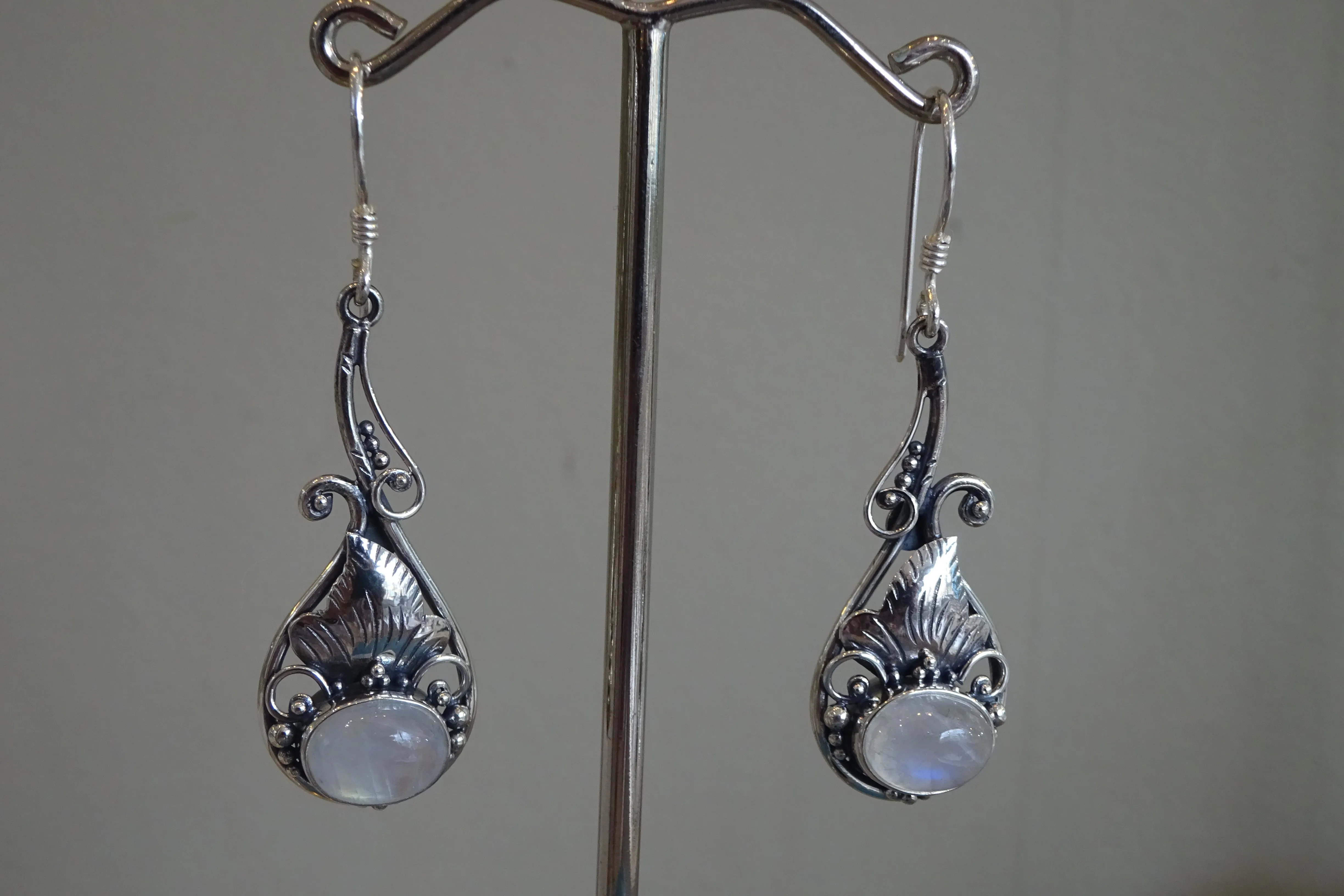 Glamorous Moonstone Earrings