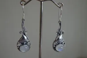 Glamorous Moonstone Earrings