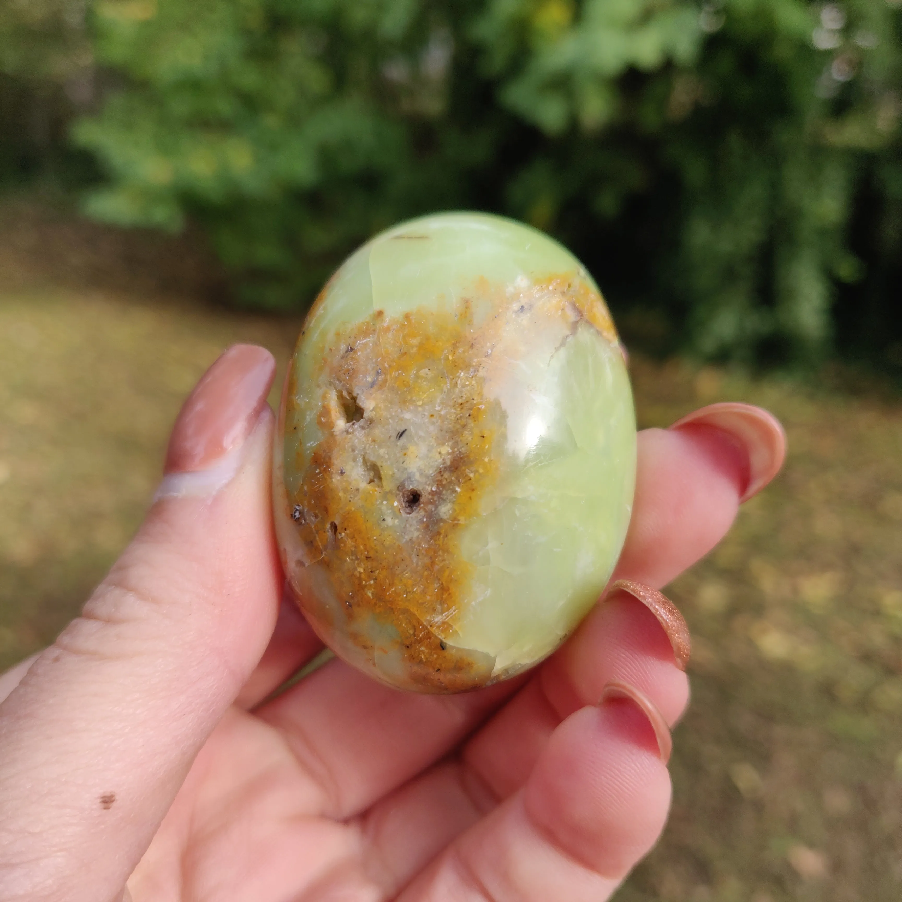 Green Opal Palm Stone (#9)