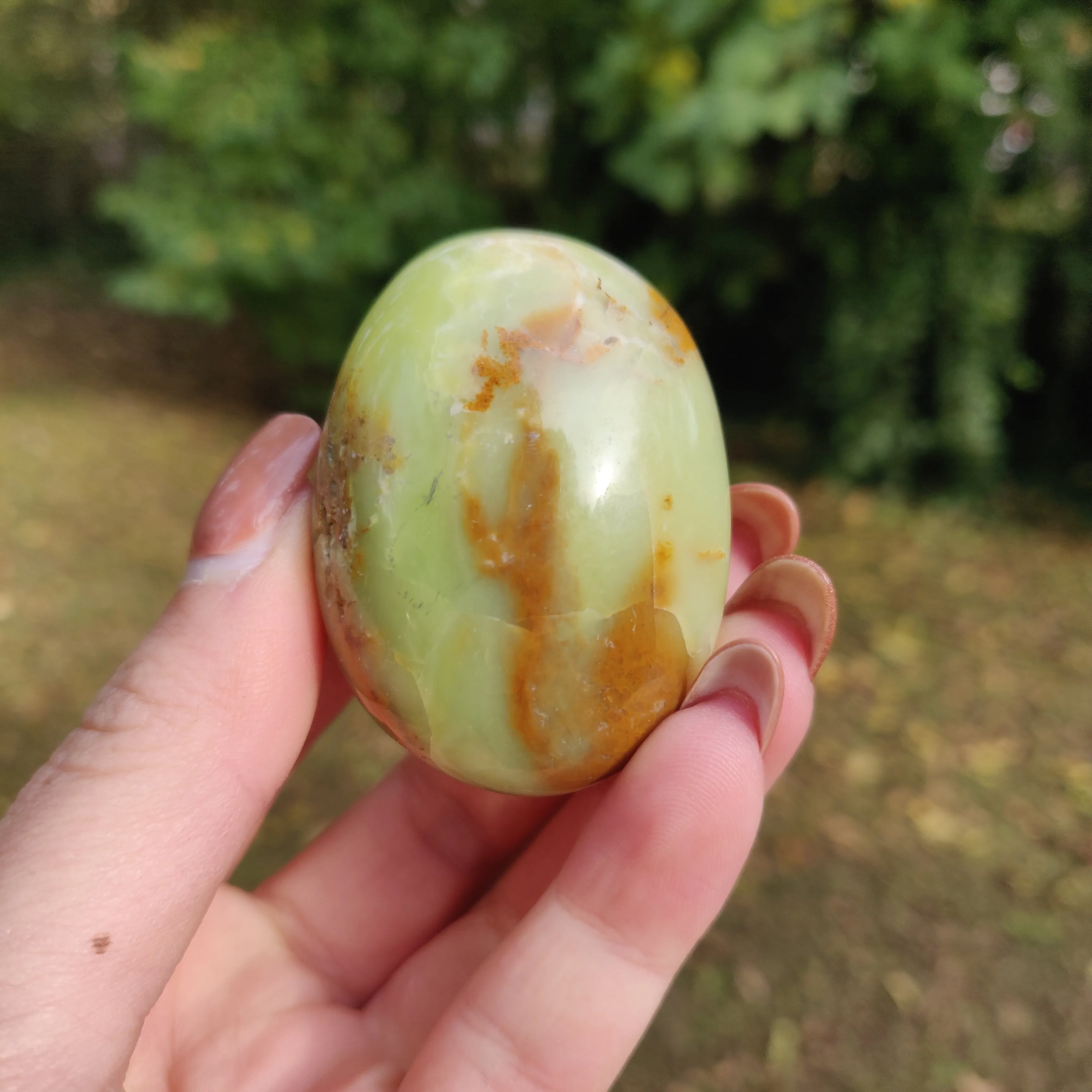 Green Opal Palm Stone (#9)