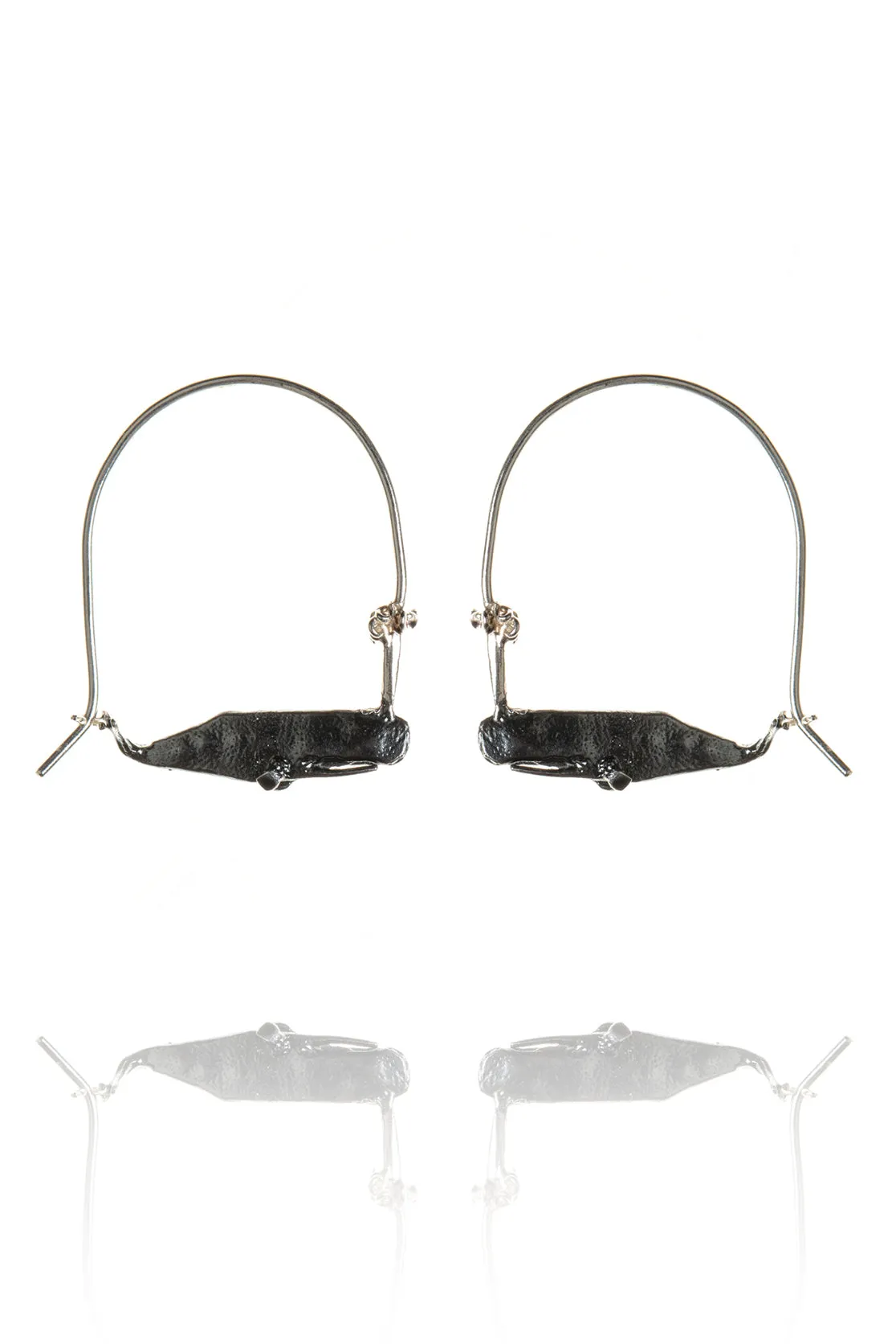 Handmade Whale Earrings