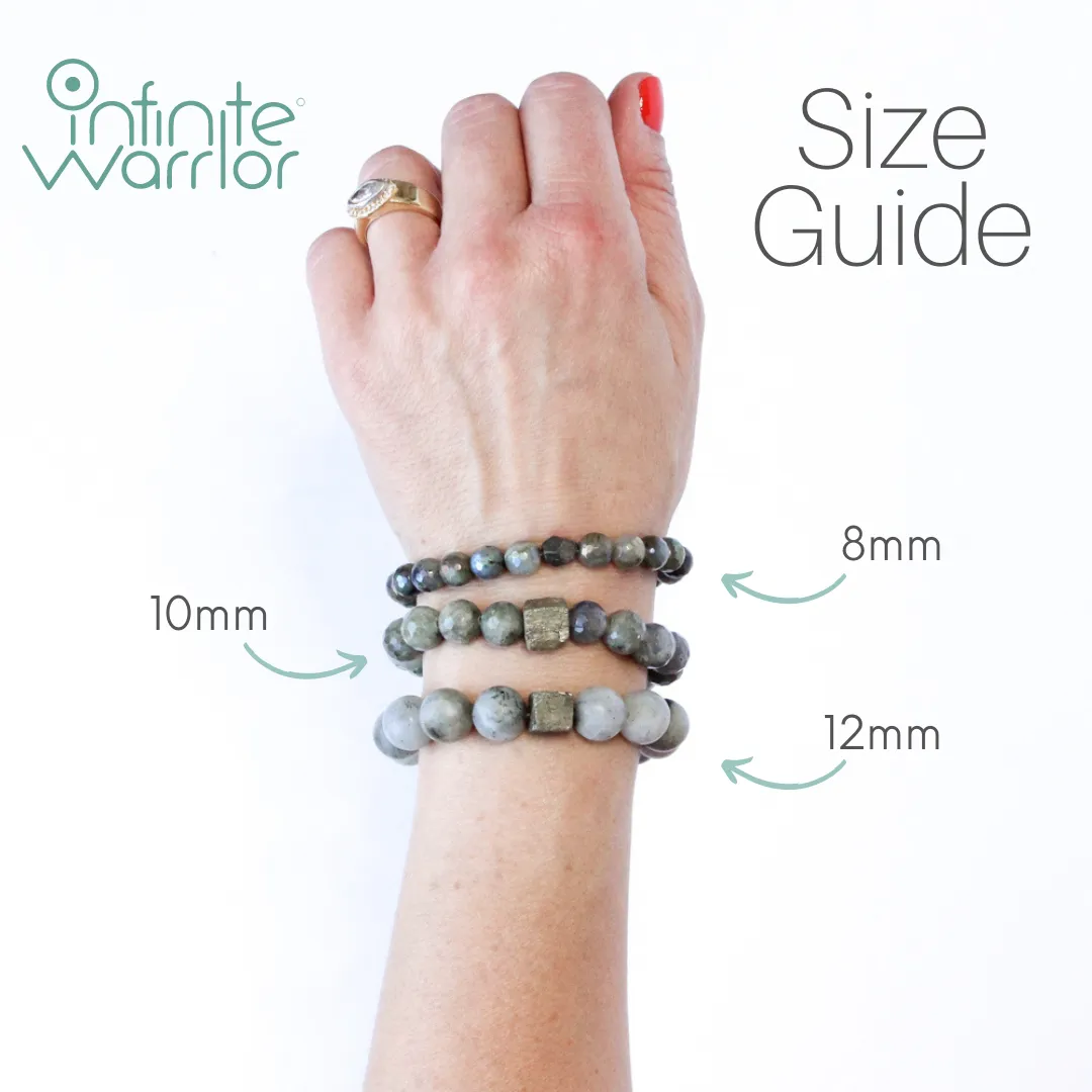 Jade Crystal Bracelet | Citron   Gold