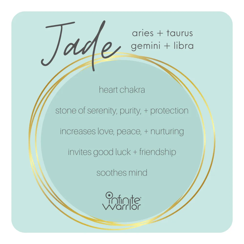 Jade Crystal Bracelet | Citron   Gold