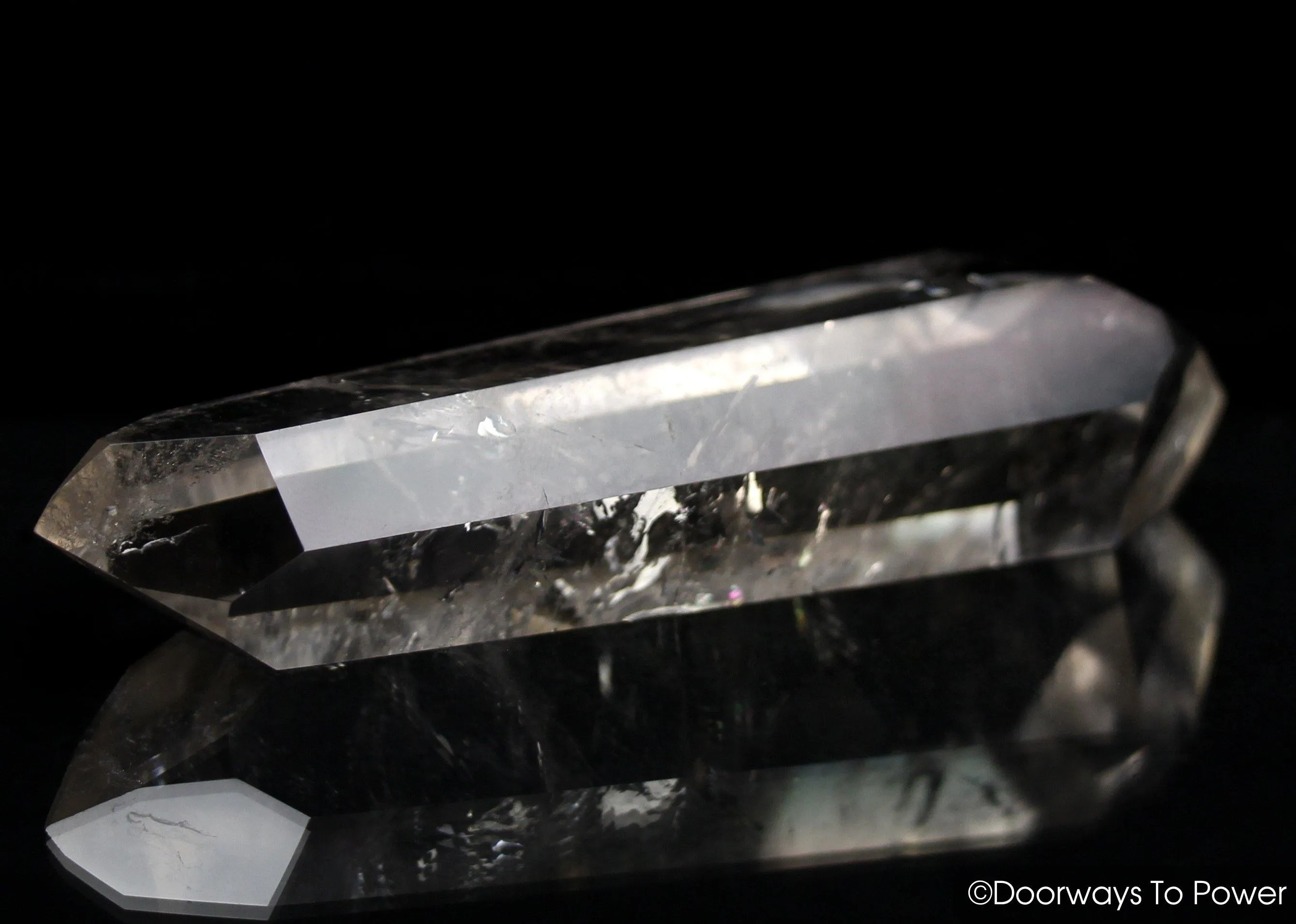 John of God Quartz Citrine DT Double Master Dow Crystal