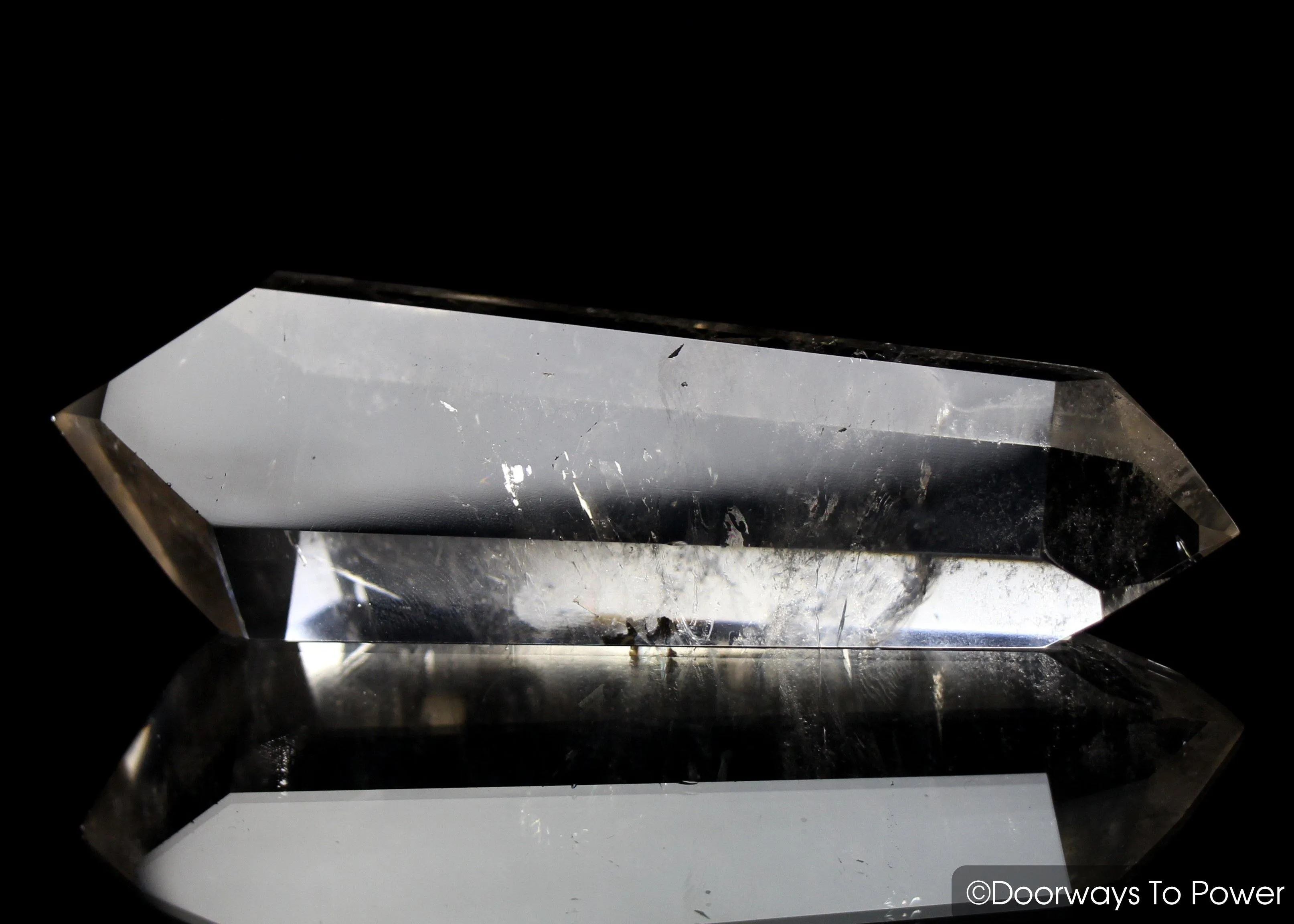 John of God Quartz Citrine DT Double Master Dow Crystal