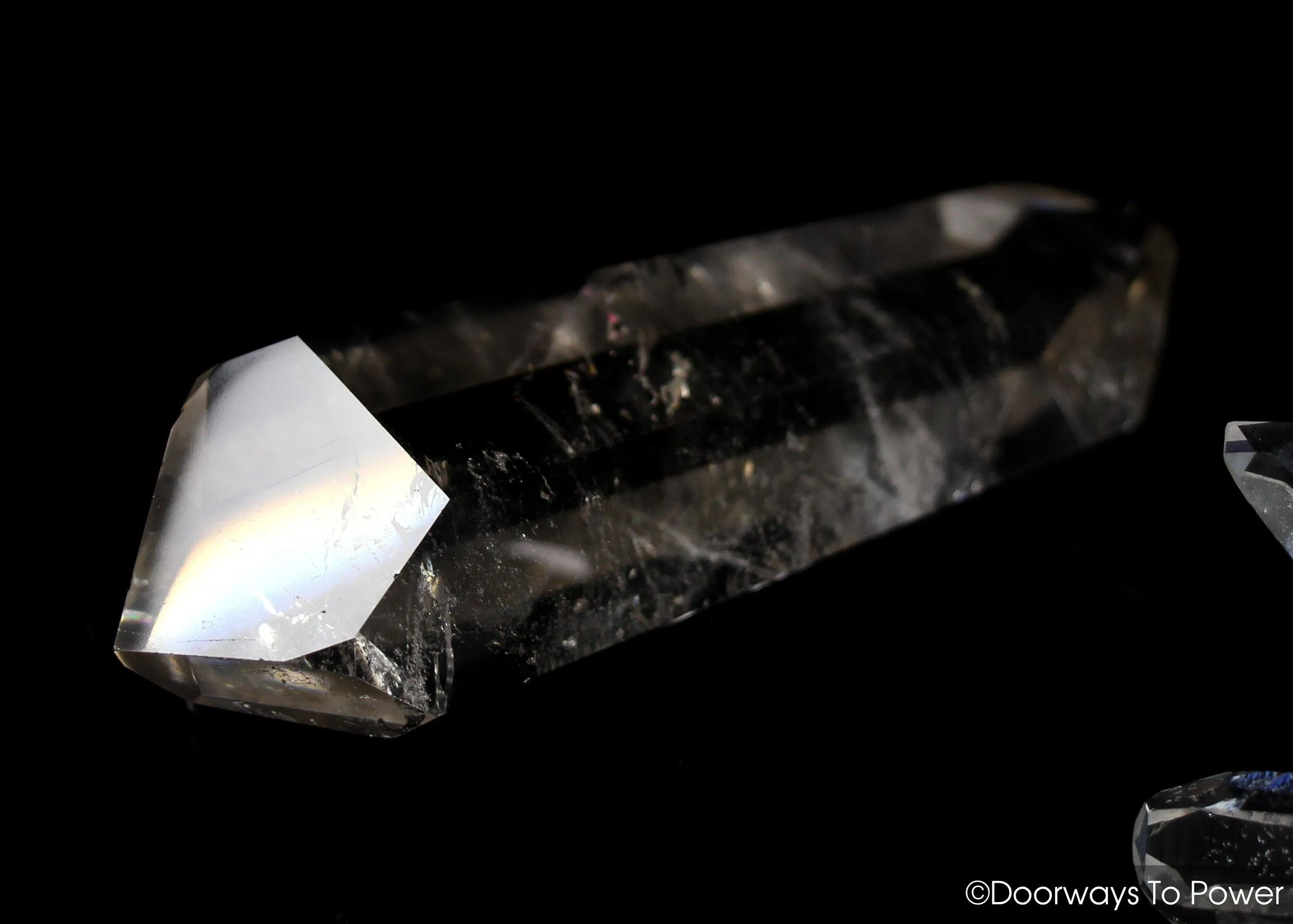 John of God Quartz Citrine DT Double Master Dow Crystal
